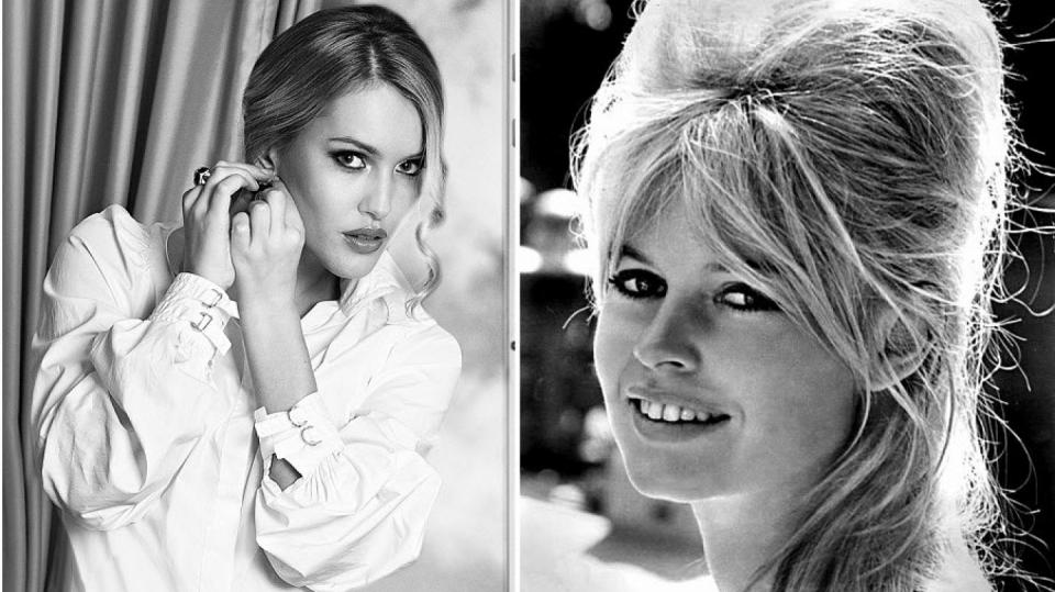 Linda Bartošová jako božská Brigitte Bardot